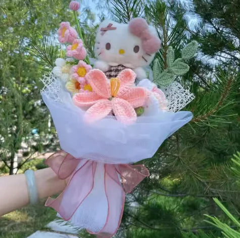 Dolls Flowers Bouquet Gifts