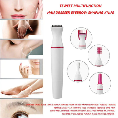 Aichun Mini Shaver Trimmer Razor Makeup Set